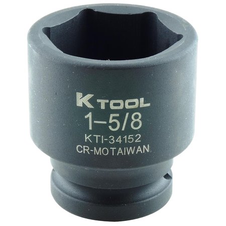 K-TOOL INTERNATIONAL 3/4" Drive Impact Socket black oxide KTI-34152